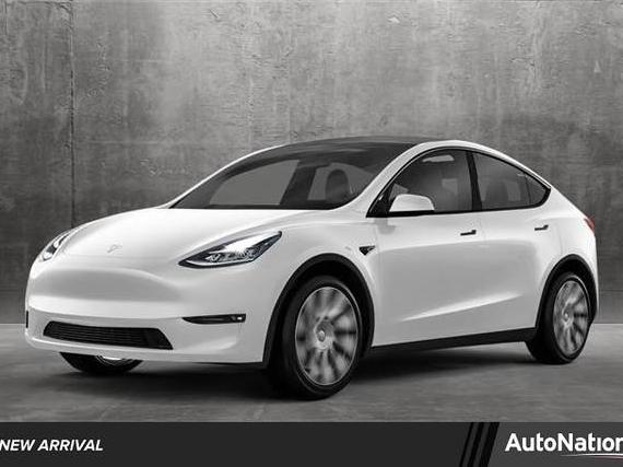 TESLA MODEL Y 2021 5YJYGDEEXMF153700 image